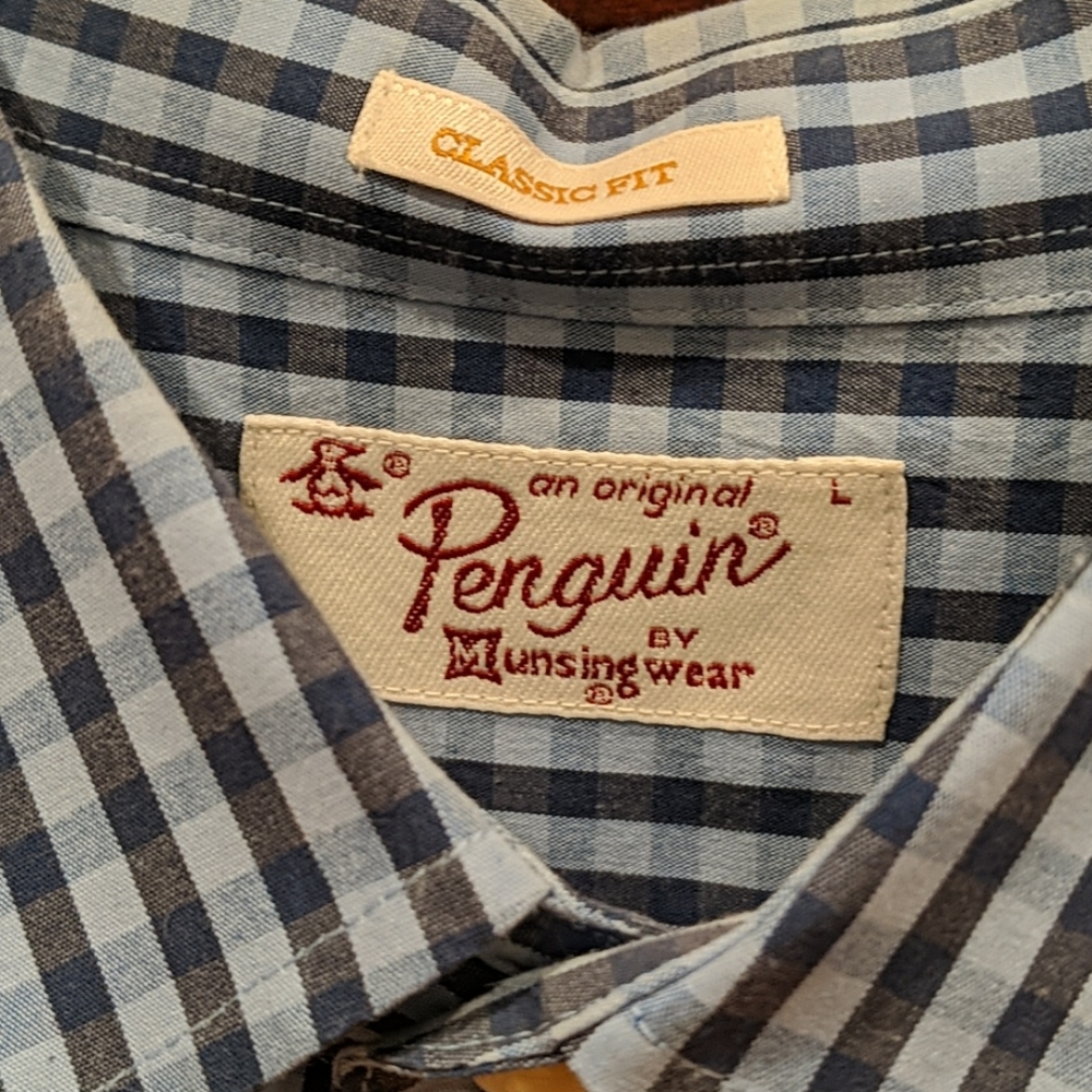 Blue Checked Button Down - image 3